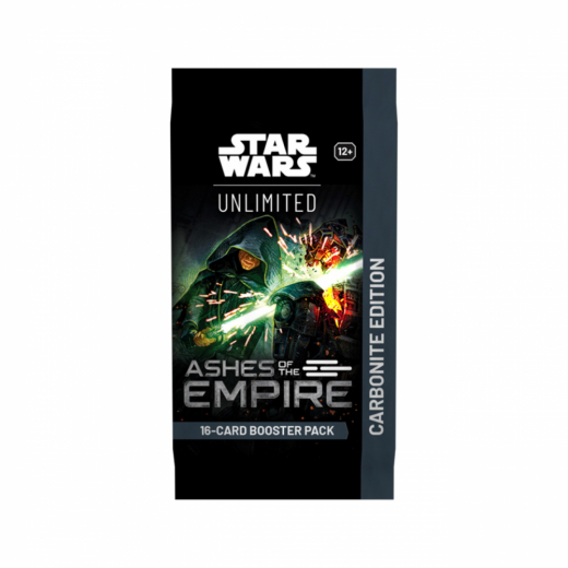 Star Wars: Unlimited - Ashes of the Empire Carbonite Booster Pack i gruppen SELSKABSSPIL / Kortspil hos Spelexperten (FSWH0806)
