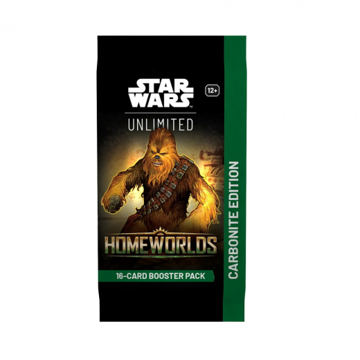 Star Wars: Unlimited - Homeworlds Carbonite Booster Pack i gruppen SELSKABSSPIL / Spilserier / hos Spelexperten (FSWH0906)