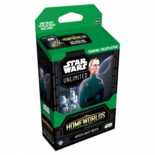 Star Wars: Unlimited - Homeworlds Tarkin/Death Star Spotlight Deck i gruppen SELSKABSSPIL / Spilserier / hos Spelexperten (FSWH0910-TAR)