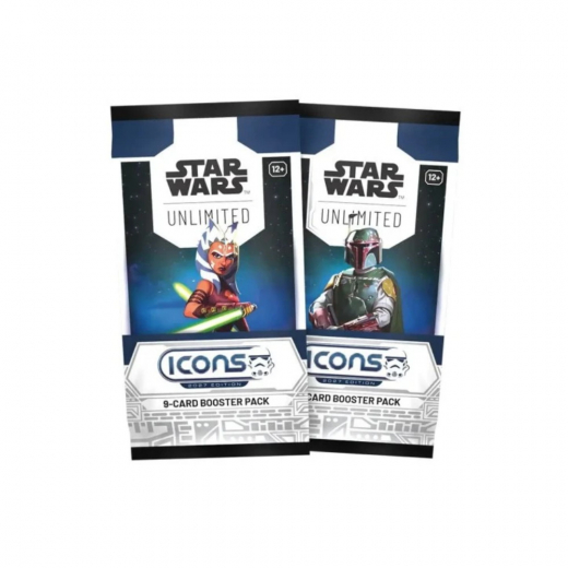 Star Wars: Unlimited - Icons 2027 Booster Pack i gruppen SELSKABSSPIL / Spilserier /  hos Spelexperten (FSWHA027-BOS)
