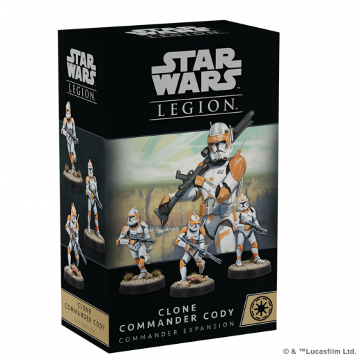 Star Wars: Legion - Clone Commander Cody (Exp.) i gruppen SELSKABSSPIL / Udvidelser hos Spelexperten (FSWL107)