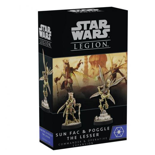 Star Wars: Legion - Sun Fac & Poggle the Lesser (Exp.) i gruppen SELSKABSSPIL / Udvidelser hos Spelexperten (FSWL116)