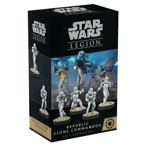 Star Wars: Legion - Republic Clone Commandos (Exp.) i gruppen SELSKABSSPIL / Udvidelser hos Spelexperten (FSWL118)
