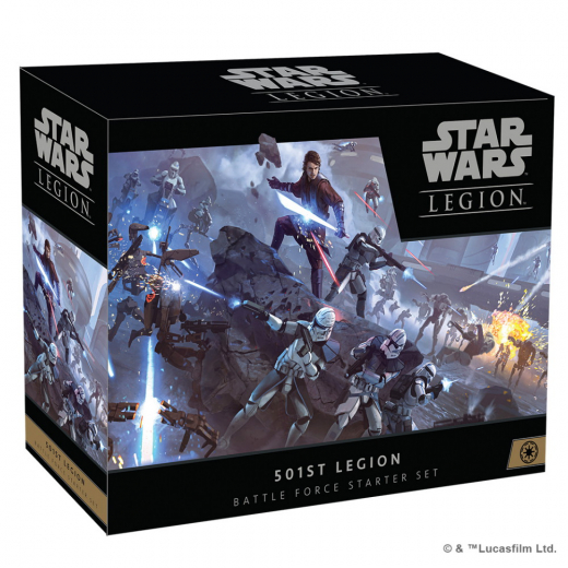 Star Wars: Legion - 501st Legion Starter Set (Exp.) i gruppen SELSKABSSPIL / Strategispil hos Spelexperten (FSWL123)
