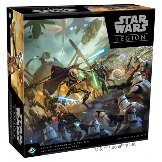 Star Wars: Legion - Clone Wars Core Set i gruppen SELSKABSSPIL / Strategispil hos Spelexperten (FSWL44)