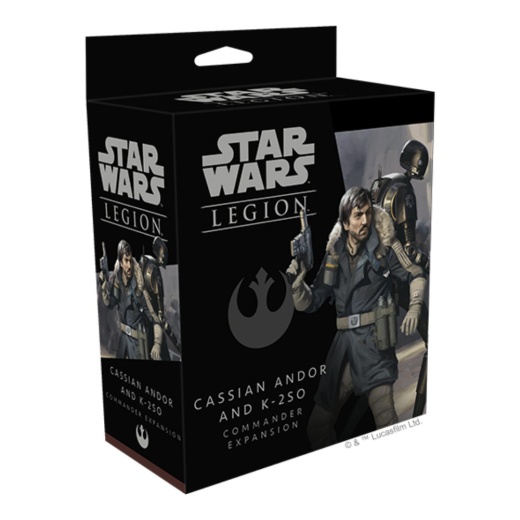 Star Wars: Legion - Cassian Andor and K-2SO Commander (Exp.) i gruppen SELSKABSSPIL / Udvidelser hos Spelexperten (FSWL59)