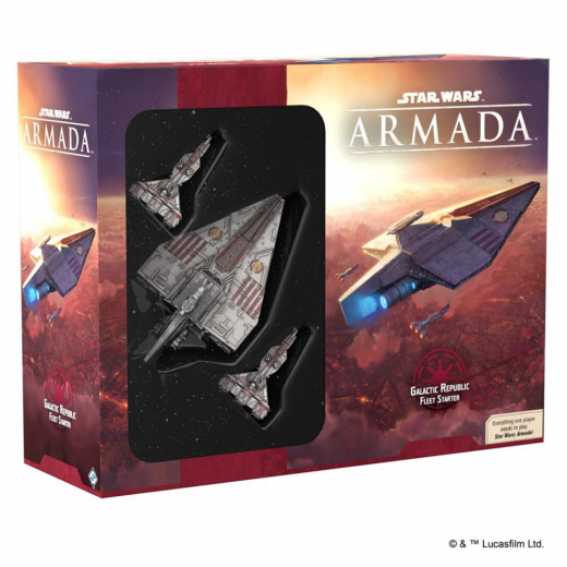 Star Wars: Armada - Galactic Republic Fleet Starter (Exp.) i gruppen SELSKABSSPIL / Udvidelser hos Spelexperten (FSWM34)