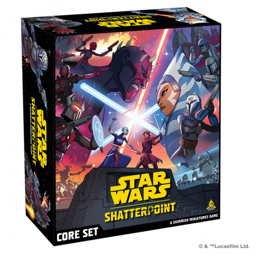 Star Wars: Shatterpoint - Core Set i gruppen SELSKABSSPIL / Strategispil hos Spelexperten (FSWP01)