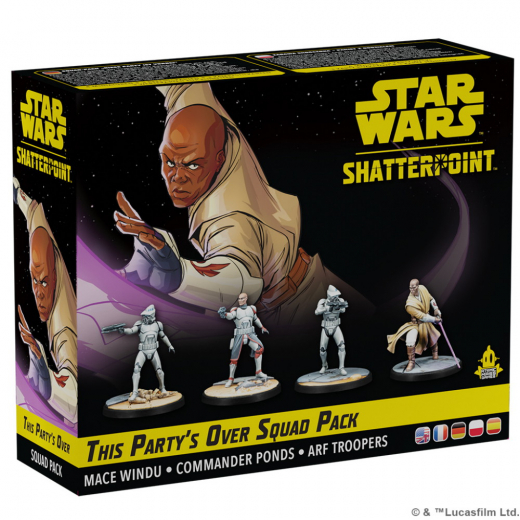 Star Wars: Shatterpoint - This Party's Over Squad Pack (Exp.) i gruppen SELSKABSSPIL / Udvidelser hos Spelexperten (FSWP08)