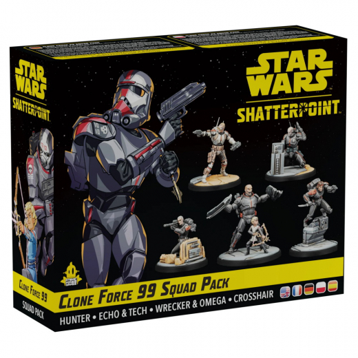 Star Wars: Shatterpoint - Clone Force 99 Squad Pack (Exp.) i gruppen SELSKABSSPIL / Udvidelser hos Spelexperten (FSWP38)