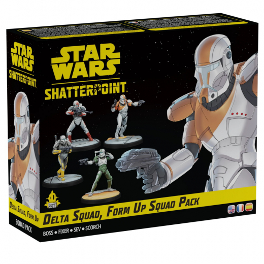 Star Wars: Shatterpoint - Delta Squad, Form Up Squad Pack (Exp.) i gruppen SELSKABSSPIL / Udvidelser hos Spelexperten (FSWP62)