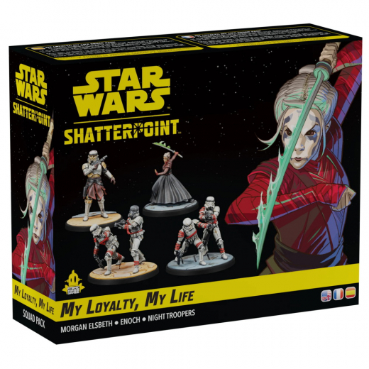 Star Wars: Shatterpoint - My Loyalty, My Life Squad Pack (Exp.) i gruppen SELSKABSSPIL / Spilserier / Star Wars Shatterpoint hos Spelexperten (FSWP83)