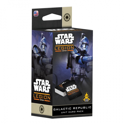 Star Wars: Legion - Galactic Republic Card Pack (Exp.) i gruppen SELSKABSSPIL / Spilserier / Star Wars Legion hos Spelexperten (FSWQ07)