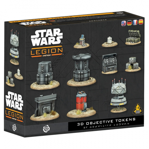 Star Wars Legion: 3D Objective Tokens (Exp.) i gruppen SELSKABSSPIL / Spilserier / Star Wars Legion hos Spelexperten (FSWQ102)