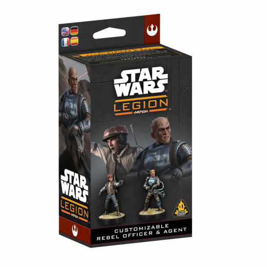 Star Wars: Legion - Customizable Rebel Officer & Agent (Exp.) i gruppen SELSKABSSPIL / Spilserier / Star Wars Legion hos Spelexperten (FSWQ13)
