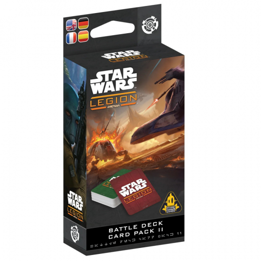 Star Wars: Legion - Battle Deck Card Pack II (Exp.) i gruppen SELSKABSSPIL / Spilserier / Star Wars Legion hos Spelexperten (FSWQ151)