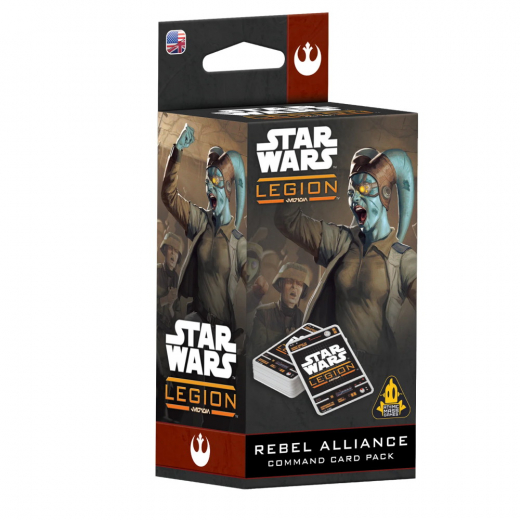 Star Wars: Legion - Rebel Alliance Command Card Pack (Exp.) i gruppen SELSKABSSPIL / Spilserier / Star Wars Legion hos Spelexperten (FSWQ155)