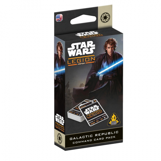 Star Wars: Legion - Galactic Republic Command Card Pack (Exp.) i gruppen SELSKABSSPIL / Spilserier / Star Wars Legion hos Spelexperten (FSWQ157)