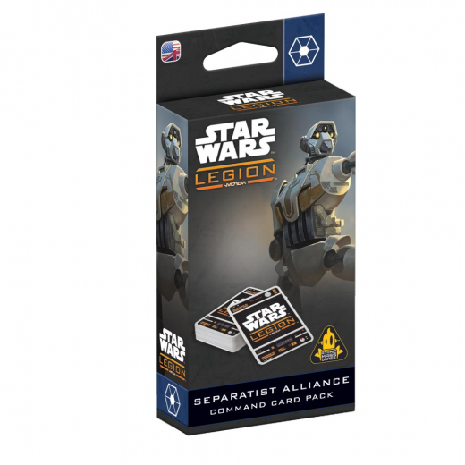 Star Wars: Legion - Separatist Alliance Command Card Pack (Exp.) i gruppen SELSKABSSPIL / Spilserier / Star Wars Legion hos Spelexperten (FSWQ158)