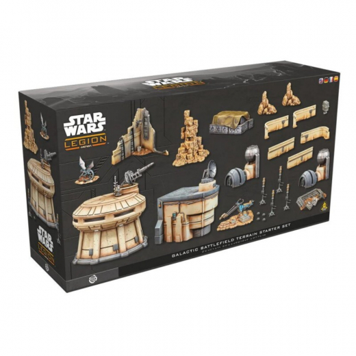 Star Wars Legion: Galactic Battlefield Terrain Starter Set (Exp.) i gruppen SELSKABSSPIL / Spilserier / Star Wars Legion hos Spelexperten (FSWQ163)