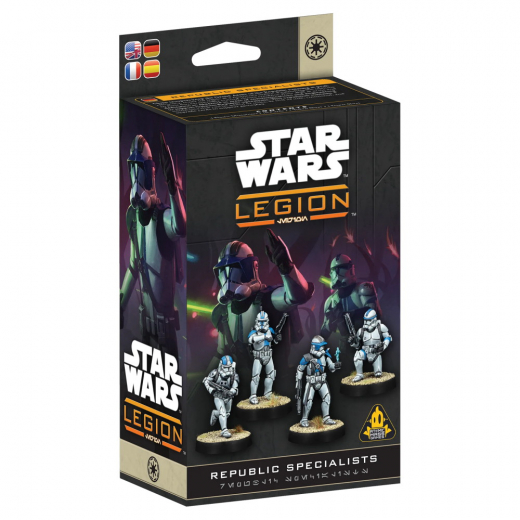 Star Wars: Legion - Republic Specialists (Exp.) i gruppen SELSKABSSPIL / Spilserier / Star Wars Legion hos Spelexperten (FSWQ200)