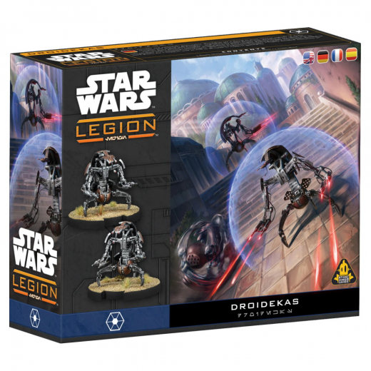 Star Wars: Legion - Droidekas (Exp.) i gruppen SELSKABSSPIL / Spilserier / Star Wars Legion hos Spelexperten (FSWQ36)