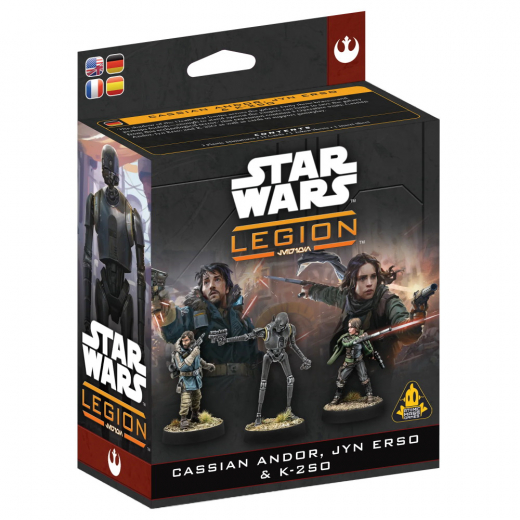 Star Wars: Legion - Cassian Andor, Jyn Erso & K-2SO (Exp.) i gruppen SELSKABSSPIL / Udvidelser hos Spelexperten (FSWQ39)