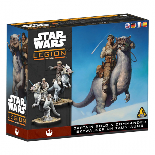 Star Wars: Legion - Captain Solo & Commander Skywalker on Tauntauns (Exp.) i gruppen SELSKABSSPIL / Spilserier / Star Wars Legion hos Spelexperten (FSWQ41)