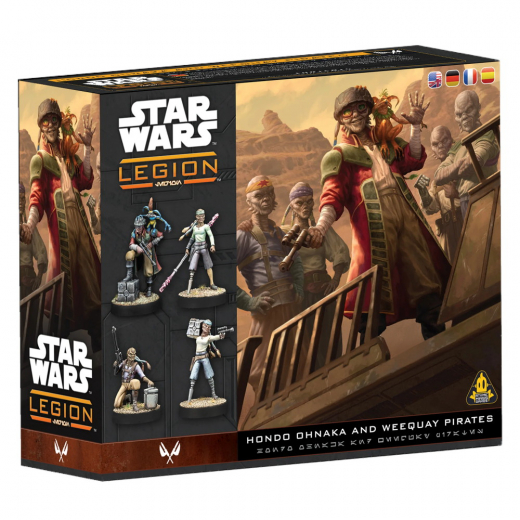 Star Wars: Legion - Hondo Ohnaka & Weequay Pirates (Exp.) i gruppen SELSKABSSPIL / Spilserier / Star Wars Legion hos Spelexperten (FSWQ45)