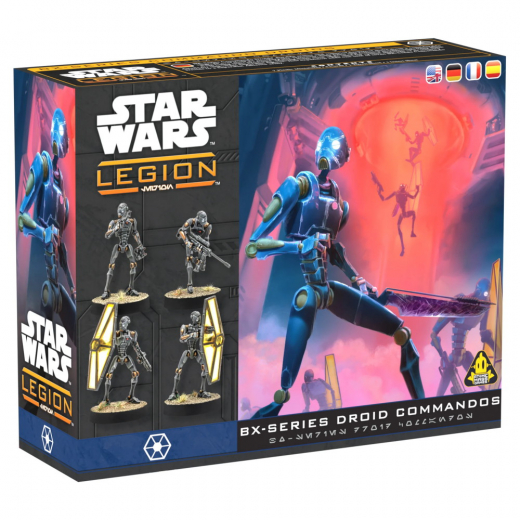 Star Wars: Legion - BX-series Droid Commandos Unit (Exp.) i gruppen SELSKABSSPIL / Spilserier / Star Wars Legion hos Spelexperten (FSWQ52)