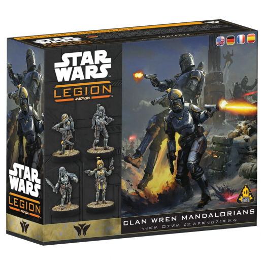 Star Wars: Legion - Clan Wren Mandalorians (Exp.) i gruppen SELSKABSSPIL / Udvidelser hos Spelexperten (FSWQ56)