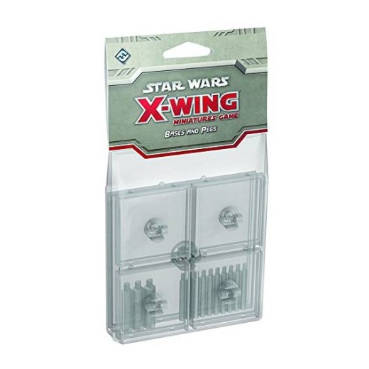 Star Wars: X-Wing Miniatures Game - Clear Bases and Pegs (Exp.) i gruppen SELSKABSSPIL / Spilserier / Star Wars X-Wing hos Spelexperten (FSWX48)