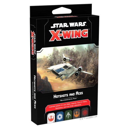 Star Wars: X-Wing - Hotshots and Aces (Exp.) i gruppen SELSKABSSPIL / Udvidelser hos Spelexperten (FSWZ66)