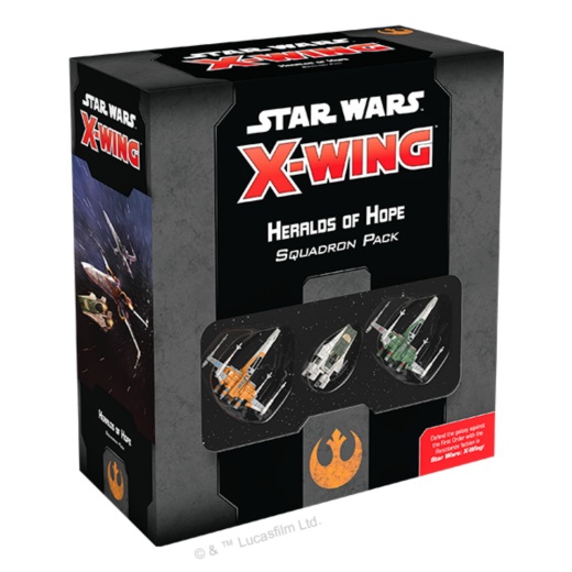 Star Wars: X-Wing Heralds of Hope Squadron Pack (Exp.) i gruppen SELSKABSSPIL / Spilserier / Star Wars X-Wing hos Spelexperten (FSWZ68)