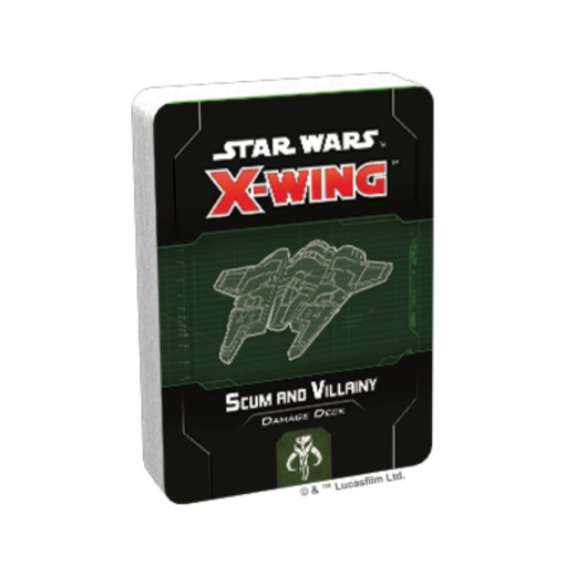 Star Wars: X-Wing - Scum and Villainy Damage Deck (Exp.) i gruppen SELSKABSSPIL / Udvidelser hos Spelexperten (FSWZ74)