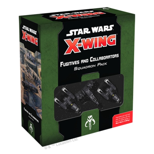 Star Wars: X-Wing - Fugitives and Collaborators Squadron Pack (Exp.) i gruppen SELSKABSSPIL / Spilserier / Star Wars X-Wing hos Spelexperten (FSWZ85)