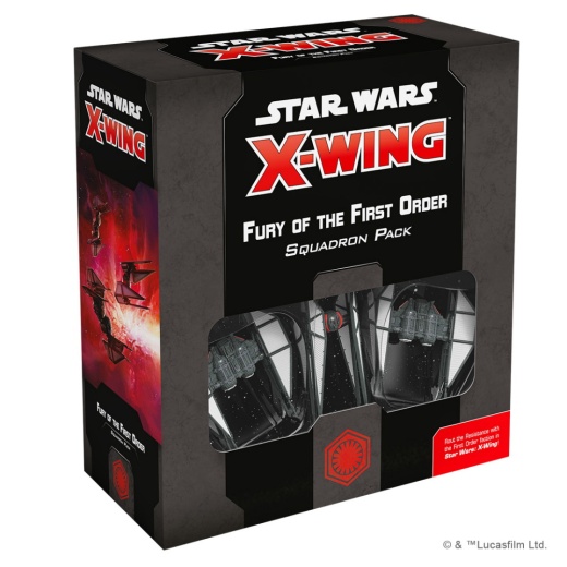 Star Wars: X-Wing - Fury of the First Order Squadron Pack (Exp.) i gruppen SELSKABSSPIL / Spilserier / Star Wars X-Wing hos Spelexperten (FSWZ87)
