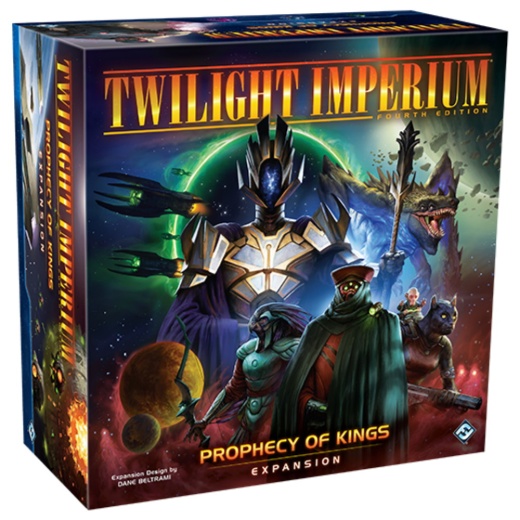 Twilight Imperium (4th ed): Prophecy of Kings (Exp.) i gruppen SELSKABSSPIL / Udvidelser hos Spelexperten (FTI10)