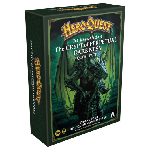 HeroQuest: Joe Manganiello’s - The Crypt of Perpetual Darkness (Exp.) i gruppen SELSKABSSPIL / Spilserier / HeroQuest hos Spelexperten (G1798UU0)