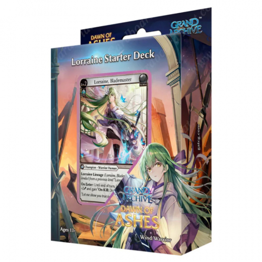 Grand Archive TCG: Dawn of Ashes Starter - Lorraine i gruppen SELSKABSSPIL / Kortspil hos Spelexperten (GA23S1-EN-LOR)