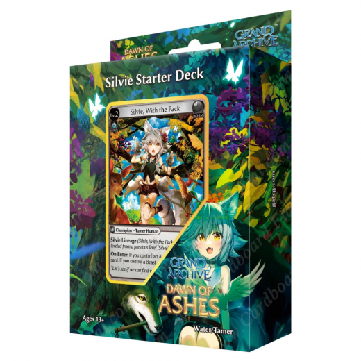 Grand Archive TCG: Dawn of Ashes Starter - Silvie i gruppen SELSKABSSPIL / Kortspil hos Spelexperten (GA23S1-EN-SIL)