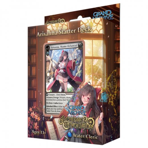 Grand Archive TCG: Alchemical Revolution Starter - Arisanna i gruppen SELSKABSSPIL / Kortspil hos Spelexperten (GA24S2-EN-ARI)