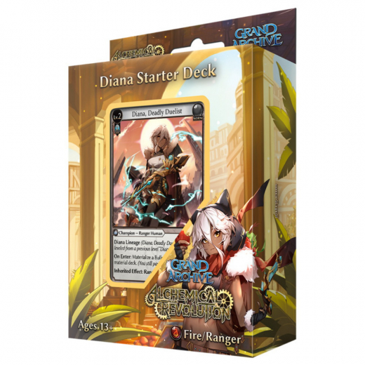 Grand Archive TCG: Alchemical Revolution Starter - Diana i gruppen SELSKABSSPIL / Kortspil hos Spelexperten (GA24S2-EN-DIA)