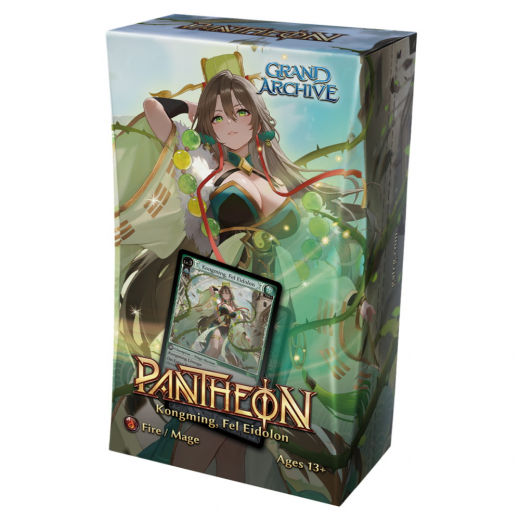 Grand Archive TCG: Pantheon Deck - Kongming Fel Eidolon i gruppen SELSKABSSPIL / Kortspil hos Spelexperten (GA26RDOPD-EN-KON)