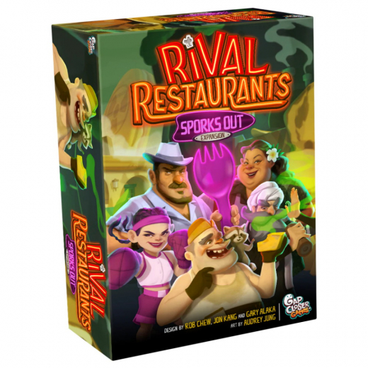 Rival Restaurants: SPORKS Out Expansion i gruppen SELSKABSSPIL / Udvidelser hos Spelexperten (GCS113)