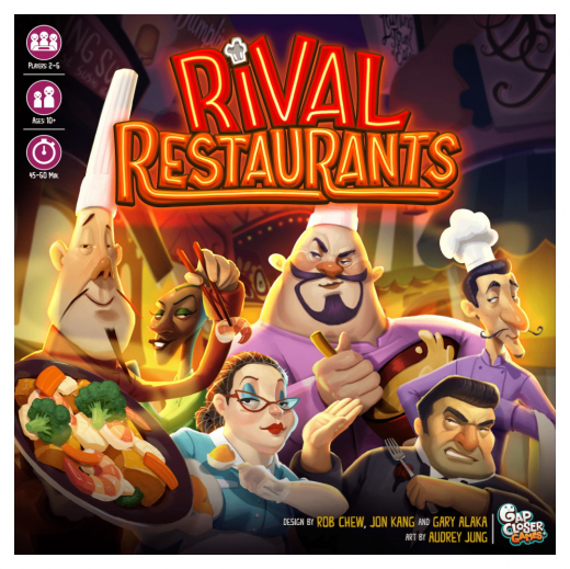 Rival Restaurants i gruppen SELSKABSSPIL / Strategispil hos Spelexperten (GCS200)
