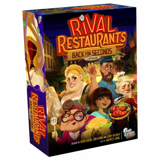 Rival Restaurants: Back for Seconds Expansion i gruppen SELSKABSSPIL / Udvidelser hos Spelexperten (GCS203)