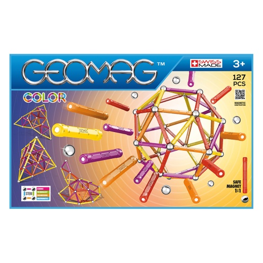 Geomag Color 127 dele i gruppen  hos Spelexperten (GEO264)