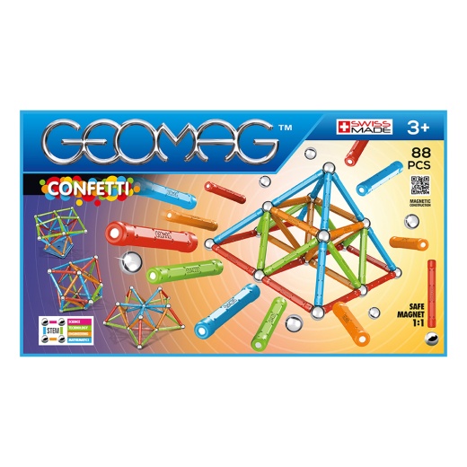 Geomag Confetti 88 dele i gruppen  hos Spelexperten (GEO353)