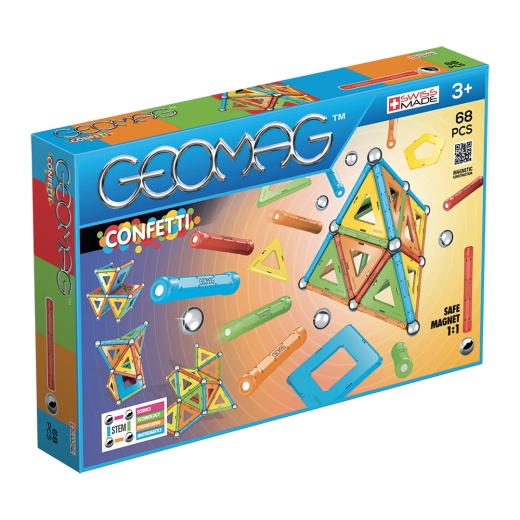 Geomag Confetti 68 dele i gruppen  hos Spelexperten (GEO355)